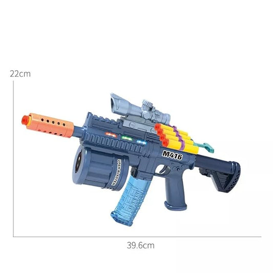 3 in 1 Gun Toy (Bubble Gun, Foam Blaster, Shoots foam bullets)