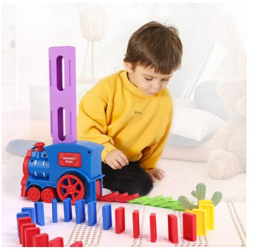 Electric Domino Train Set