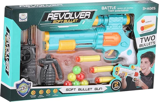 Revolver Soft Bullet Gun