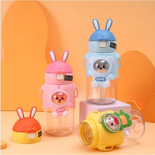 Cartoon Sippy Water Bottle