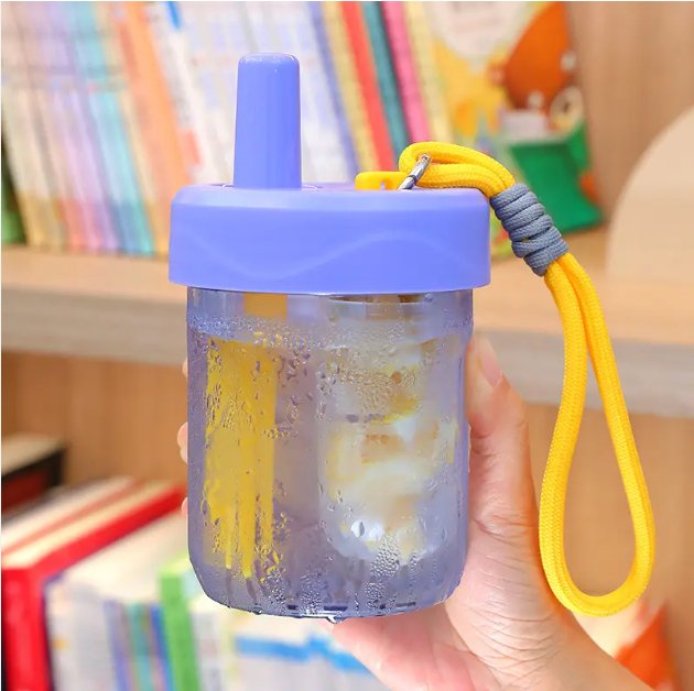 Straw Cup with Infuser For Kids